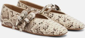 Le Monde Beryl Classic Claudia leather Mary Jane flats