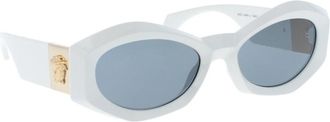 Versace Stijlvolle Brilmontuur - Dames - Zonnebrillen - Wit - 54 MM - Accessoires