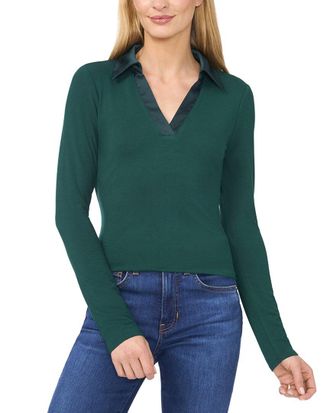 CeCe by Cynthia Steffe Slim Fit Top