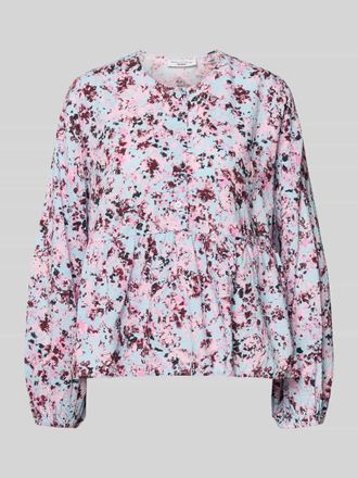 Marc O'Polo Denim Marc OPolo Denim Regular Fit Langarmbluse aus Viskose-Baumwoll-Mix in Rauchblau, Gr&ouml;&szlig;e XL