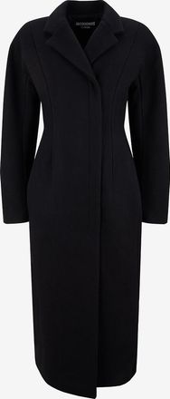 Jacquemus Langer Revers-Mantel aus Kautschuk Curvo