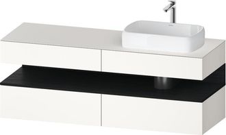 Duravit Qatego Consola Mueble Bajo Lavabo, 2 Extensiones, 2 - Duravit
