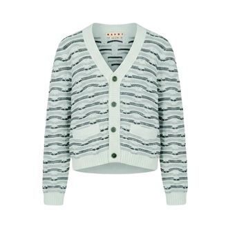 Marni Dames, Truien, Beige, Maat: XS Wol