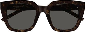 Saint Laurent Sunglasses Sl M143 002 Brown/Gray Women