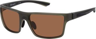 Champion CFITS03 Polarized C03 Mens Sunglasses Green Size 59
