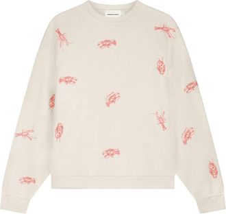 Fab By Fabienne Chapot Terry Sweater - Dames - Sweatshirts - Beige - XL - Katoen - Hoodies & sweatvesten