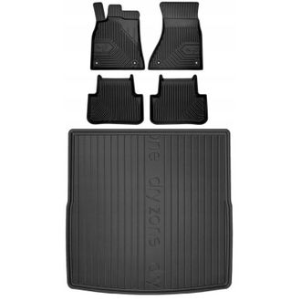 OEM Set 77 Alfombrillas De Goma Y Alfombra Audi A4 B8 Sedan 2008-2015