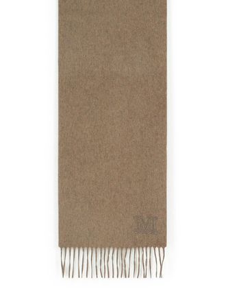 Max Mara wsdalia Beige Cashmere Scarf
