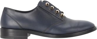 Balenciaga Balenciaga Derby-schoenen met studs in marineblauw leer
