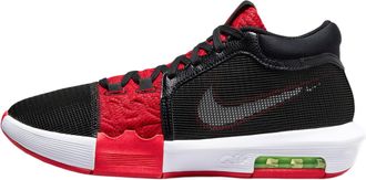 Nike Nike Lebron Witness VIII Mens Basketball Shoes, Black University Red Lime Blast White, 7