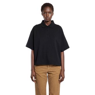 Saint Laurent Cassandre Polo Shirt in Piqu&eacute;