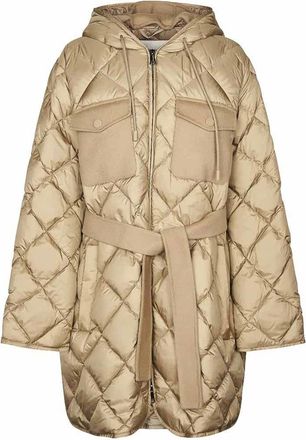 Max Mara Trusty Camel Down Jacket