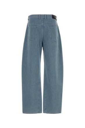 Givenchy Mens Light-Blue Denim Jeans Lightdenim Exterior: Cotton
