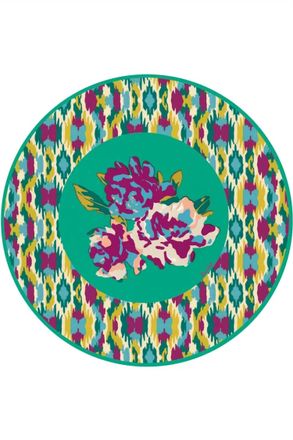 Lisa Corti Dali Placemat - Set Of 2 In Jade