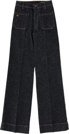Victoria Beckham Alina Wide Leg Denim Jeans - Jeans - Mujer - Azul - W29