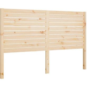 vidaXL Bed Headboard 186x4x100 cm Solid Wood Pine Vidaxl