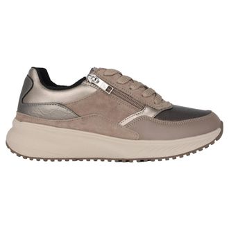 Waldl&auml;ufer H-Mara Lace-Zip Sneaker - Shoes - Mujer - Marr&oacute;n - 38 1/2 EU