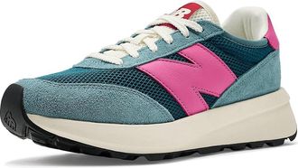 New Balance Classics 370 Snow Shoes Salt Water/Pink Satin : US Mens 11.5 - Womens 13 D - Medium, Textile
