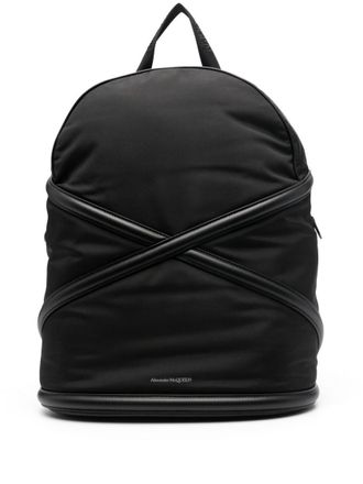 Alexander McQueen Harness nylon backpack