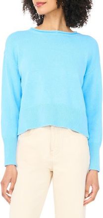 Vince Camuto Roll Neck Sweater in Blue at Nordstrom, Size X-Small