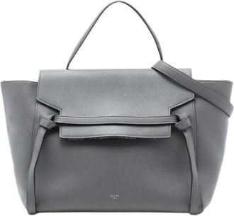 Celine Pre-owned Handbags, female, Gray, Size: ONE SIZE Pre-owned Mini Belt Bag