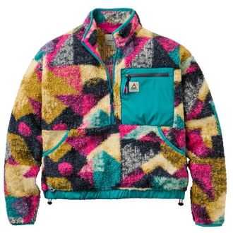 Passenger Ravi Recycled Sherpa Fleece Fleecepullover f&uuml;r Damen | bunt