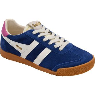 Gola Elan Sneaker in Dark Blue/off White/shock Pink at Nordstrom, Size 6.5
