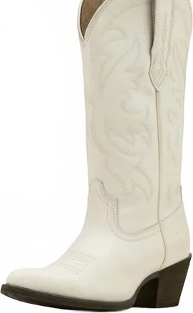 Ariat Womens Heritage J Boots In White