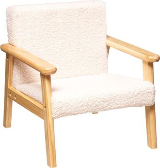 Atmosphera Atmosphera - Sill&oacute;n Infantil Basile - Crudo - Felpa Cr&eacute;ateur DInt&eacute;rieur