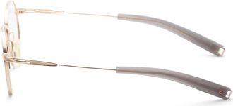 Dita Eyewear DLX108A02 White Gold Sunglasses - Gold