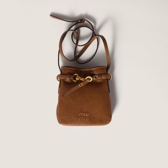 Miu Miu Nappa leather pouch