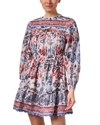 Chufy Chufy Tika Silk-Blend Mini Dress