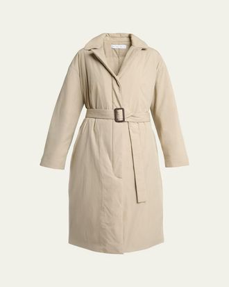 Proenza Schouler Saphira Parachute Cotton Trench Coat