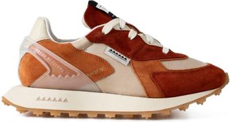 RUN OF Rusty sneakers - women - Suede - 36 - Orange