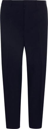 Jil Sander Trousers Blue And Green-Uomo