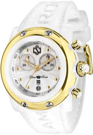 Glam Rock Womens GR62108 Ladies Watch - White - One Size