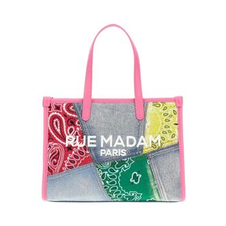 Rue Madam Paisley Mini Tote - female - Rue Madam - Shopping Bags - Multicolor - ONE SIZE - Bags