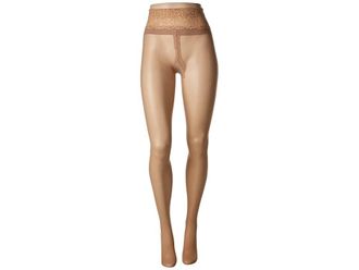 Commando Sexy Sheers with Lace Waistband H10T14 Womens Sheer Hose Medium Nude : LG, Lace/Microfiber/Nylon