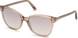 Tom Ford Ani FT0844 W 45G Cat Eye Sunglasses
