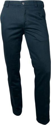 Meyer Broeken, Heren, Blauw, XL, Katoen, New York Thermal Fine Twill