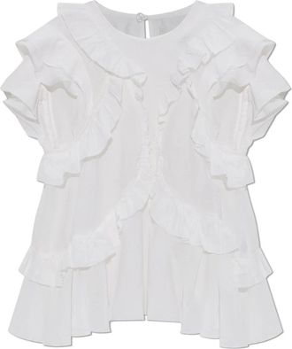 Isabel Marant Blouses, female, White, M, Nalou Top