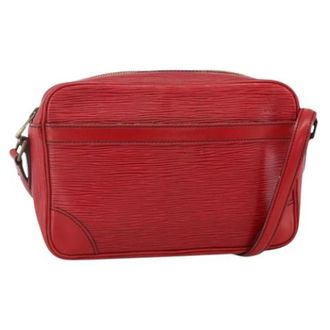 Louis Vuitton Pre-owned Vintage Cross Body Bag - Dames - Pre-owned - Rood - Maat: ONE Size Leer
