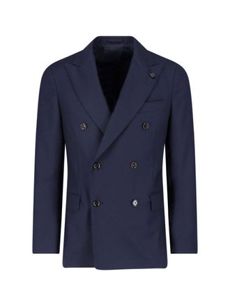 Lardini Blazer Doppiopetto In Lana