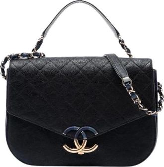 Chanel Borsa Chanel Pre-owned in Pelle Caviar Trapuntata - - Pre-owned - Donna - Nero - ONE SIZE