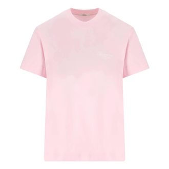 Givenchy Stamp Print T-shirt - female - Givenchy - T-Shirts - Pink - M - Tops