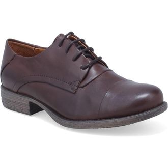 Miz Mooz Letty Oxford Flat in Brown at Nordstrom, Size 11