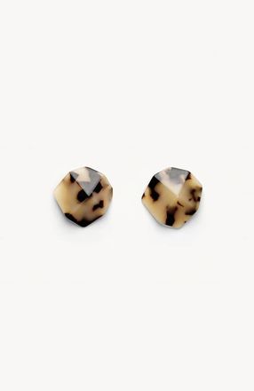 Machete Jewelry Mini Sculpture Studs in Blonde Tortoise at Nordstrom