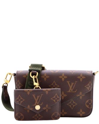 Louis Vuitton Felicie Strap & Go Handbag Monogram (Authentic Pre-Loved)