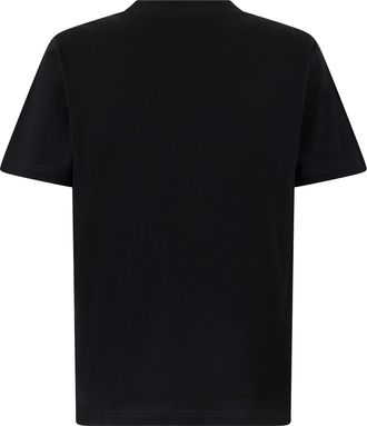 New Balance Mens Cotton T-Shirt Black T-Shirts And Polos