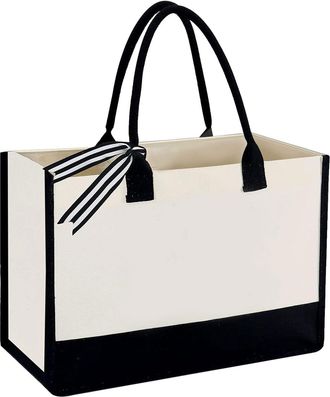 Generic Purses for Women | Canvas Lightweight Organization Handbag | Small Shoulder Bag | for Friends Adults Men Work Travel Shopping Commute Gathering Daily